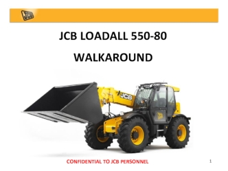 JCB loadall 550-80 walkaround