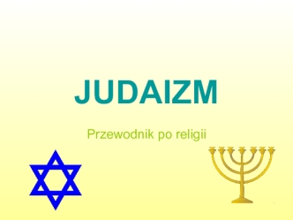 Judaizm. Przewodnik po religi