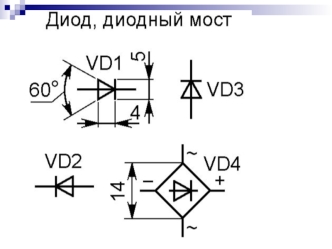 Диод, диодный мост