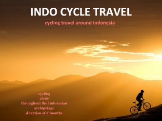 Indo cycle travel