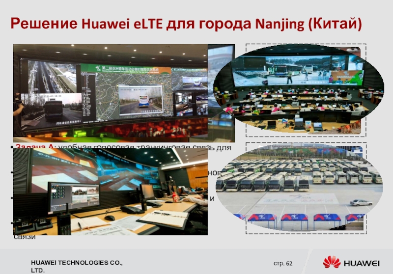 Решение Huawei eLTE для города Nanjing (Китай)  Задача А: удобная