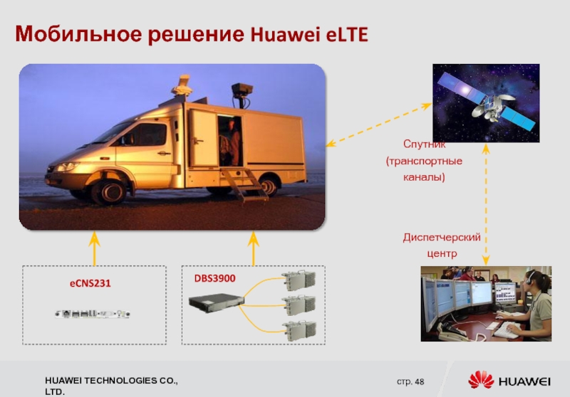 Мобильное решение Huawei eLTE      DBS3900 eCNS231