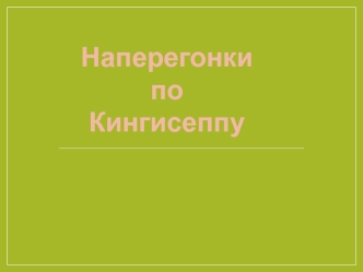 Наперегонки по Кингисеппу