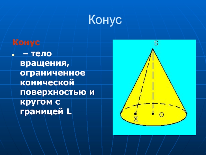 Презентация тела и поверхности вращения