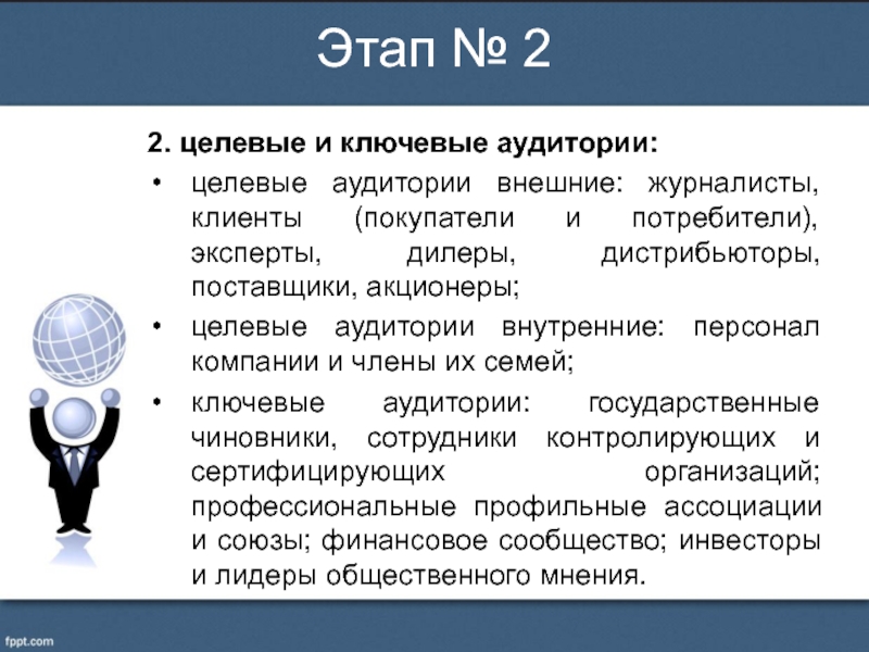 На аудиторию более 200 человек рассчитана презентация