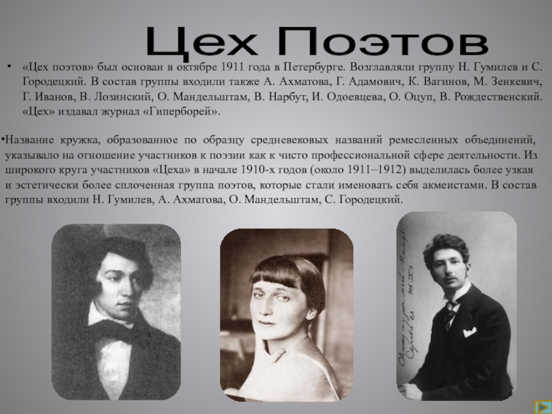 Цех поэтов. Н Гумилёв с Городецкий. Цех поэтов Гумилев. Цех поэтов 1911. Цех поэтов 1911 Гумилев.