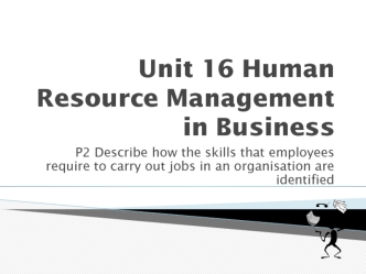 Human resource management in business