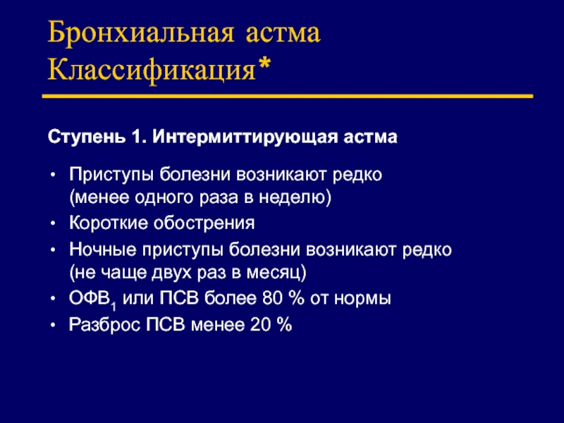 Презентация лечение бронхиальной астмы у детей