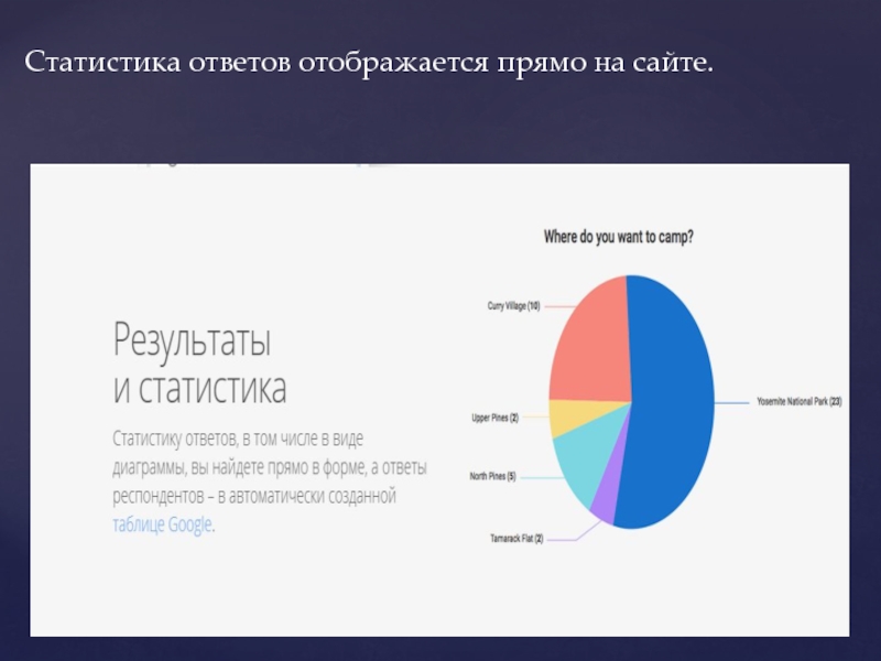 Как сделать презентацию опрос