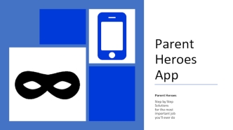 Parent Heroes App Illustrations