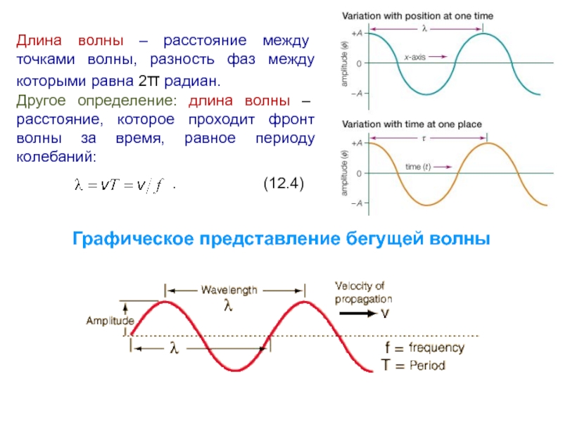 Длина волны рисунок физика