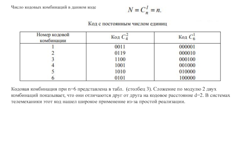 Код содержащий в кодовых комбинациях одинаковое. Число кодовых комбинаций. Разрешенные кодовые комбинации. Число разрешенных кодовых комбинаций. Число разрешённых кодовых комб.