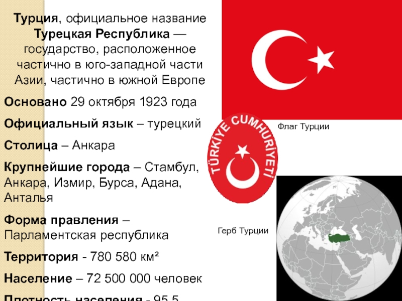 Почему в турции нельзя. Турция флаг и герб. Герб Турции. Турция официальное название. Вторая турецкая Республика.