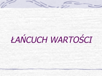 Łańcuch wartości