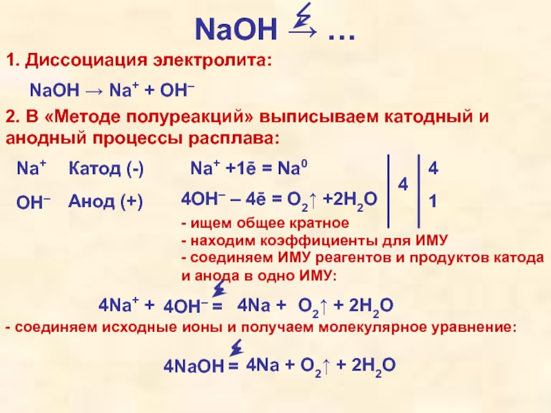 Основной катодный процесс. Электролиз расплава щелочи. Электролиз расплавов катодные и анодные процессы. Электролиз водного раствора ацетата кальция. Электролиз расплавов солей.