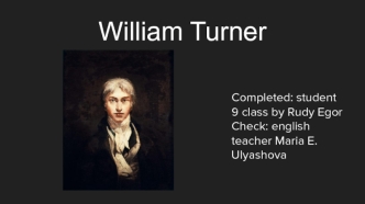 William Turner