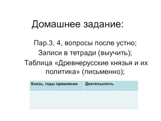 Возникновение государства у восточных славян