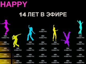 Happy birthdance 14 лет Kiss FM