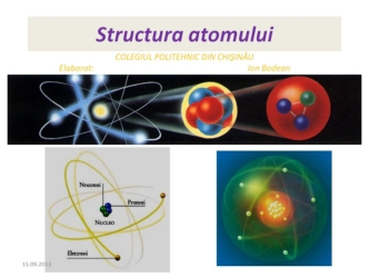 Modelul atomic al actiniului