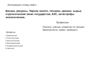 Состав нефти, свойства, практическое значение