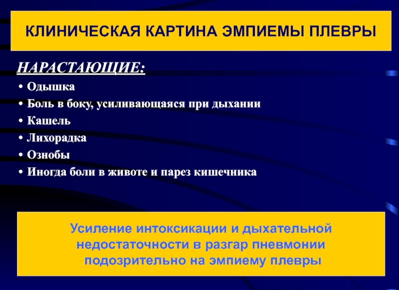 При клинической картине острого живота больного необходимо