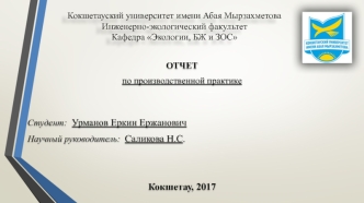 Отчет по производственной практике в государственной группе пожарного контроля