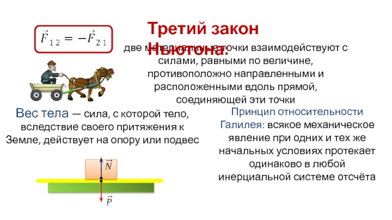 Две материальные