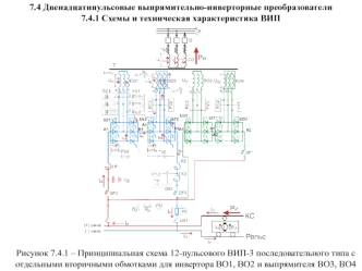 Двенадцатипульсовые выпрямительно-инверторные преобразователи