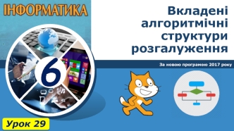 Вкладені алгоритмічні структури розгалуження. Вкладені розгалуження в Scratch