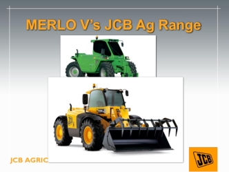 MERLO V’s JCB Ag Range