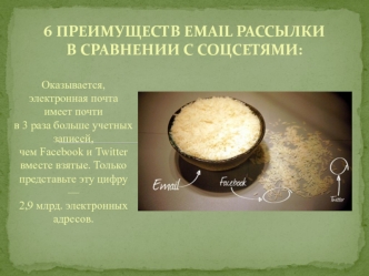 6 преимуществ email рассылки в сравнении с соцсетями