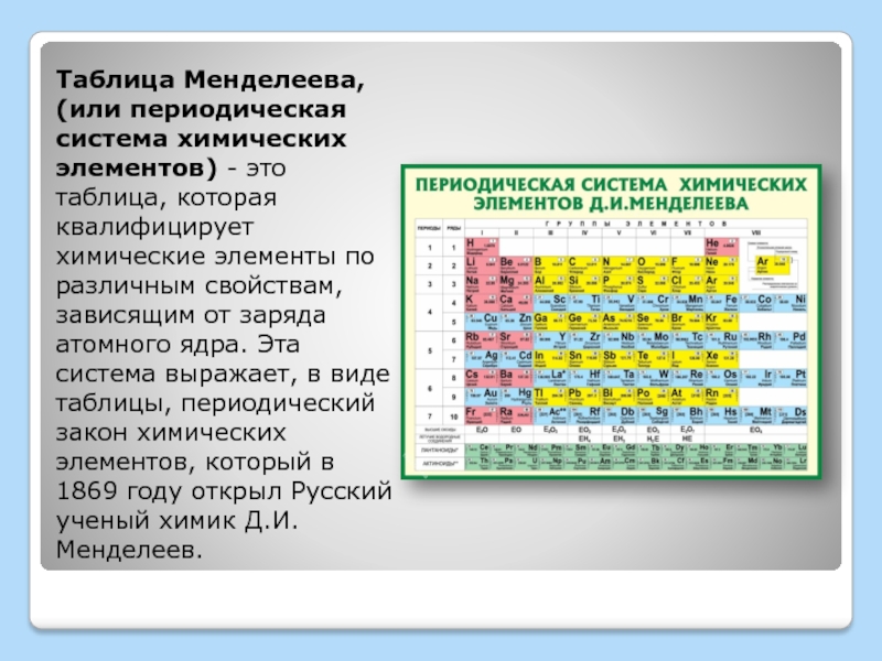 Презентация по химии 8 класс периодический закон и периодическая система химических элементов