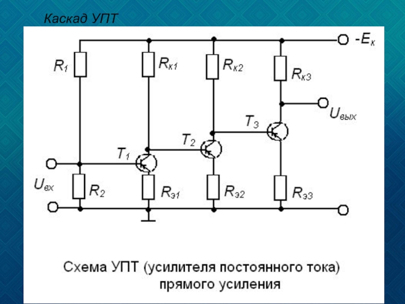 Усилители постоянного тока презентация