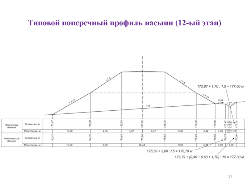 Поперечный профиль. Элементы типового поперечного профиля насыпи. Начертить типовые поперечные профили земляного полотна.. Элементы поперечного профиля насыпи. Продольный профил насыпи ЖД пути.