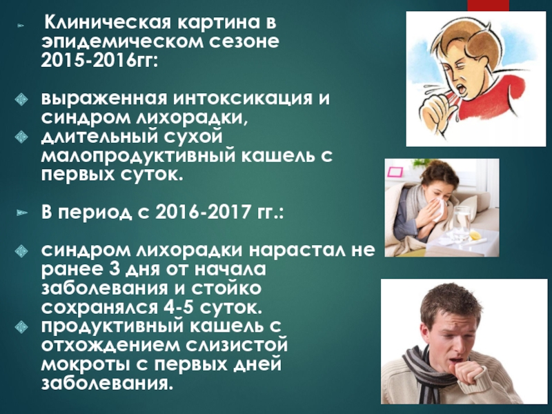 Клиническая картина лихорадки