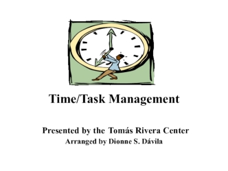 Time/Task Management