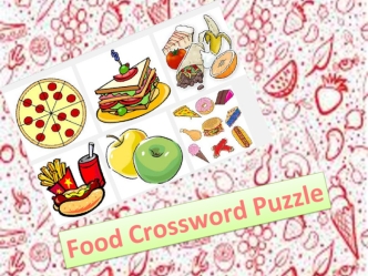 Food crossword puzzle