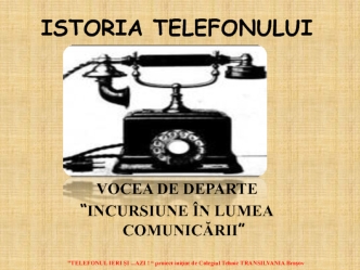 Istoria telefonului