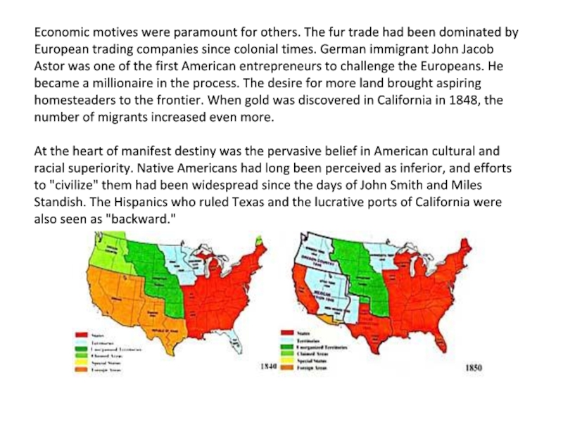 Доклад: The native americans