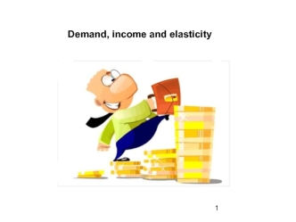 Another types of elasticity Connection of income and elasticity