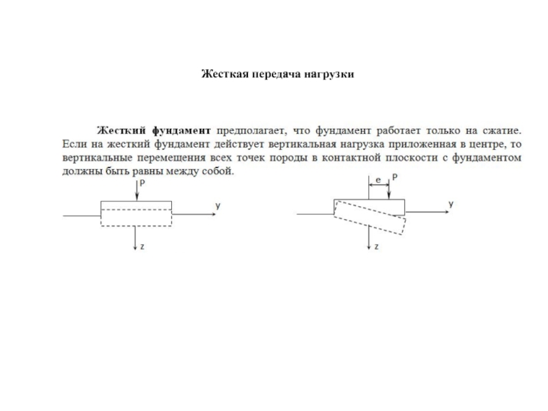 Передача усилий