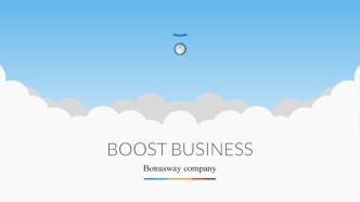 Boost business. Bonusway company