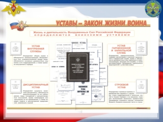 Общевоинские уставы Вооруженных Сил РФ, их основные требования и содержание. Права и обязанности военнослужащих