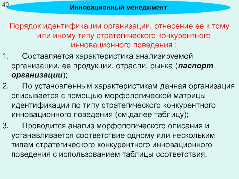 Порядок 11. Порядок идентификации. Тип идентификации юридического лица что это. Инновационный менеджмент предполагает. Отождествление государства с юридическим лицом.