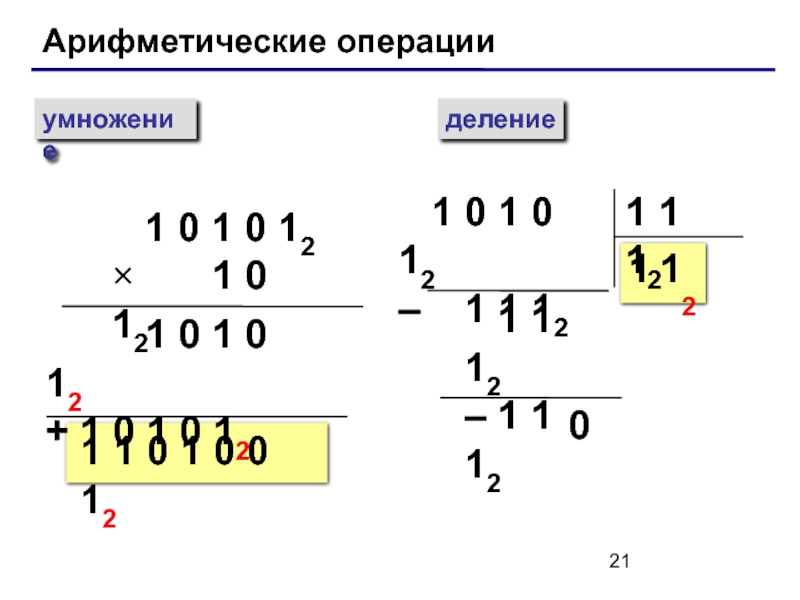 Арифметические операции 0 0. Арифметические операции. Арифметические операции умножение. Арифметические операции +, -, * (умножение), / (деление). Операция умножения.