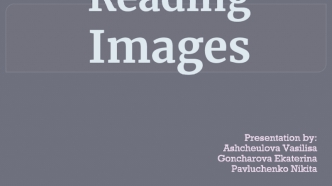 Reading Images