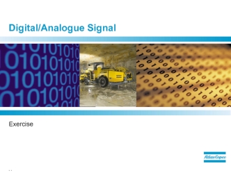 Exercise analogue and digital signal