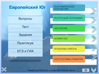 Европейский Юг