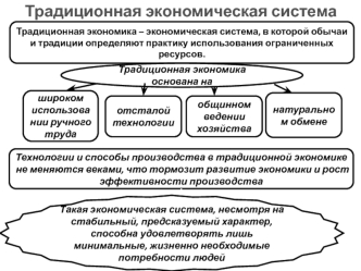 Традиционная экономическая система