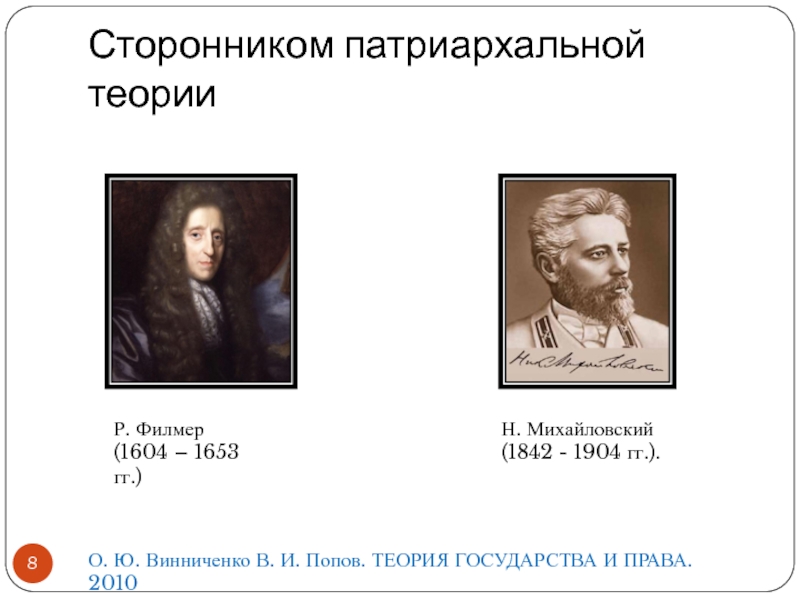 Авторами договорной теории государства являются. Р филмер. Филмер теория происхождения государства. Михайловский патриархальная теория. Роберт филмер труды.